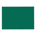 Smith Lee Econo Hunter Green Placemat, 9.75 x 13.75 inch -- 1000 per case.