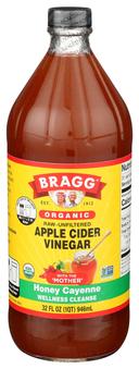 Bragg Organic Apple Cider Vinegar Miracle Cleanse Concentrate, 32 Fluid Ounce -- 12 per case.