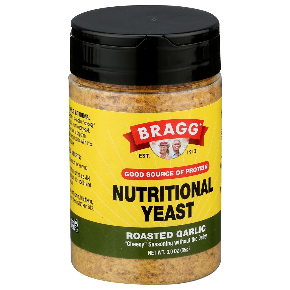 Bragg Roasted Garlic Nutritional Yeast, 3 Ounce -- 6 per case