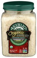 Rice Select Organic Jasmati Rice, 32 Ounce Jar -- 4 per case