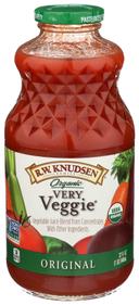R.W. Knudsen Organic Veggie Juice Blend, 32 Fluid Ounce -- 6 per case