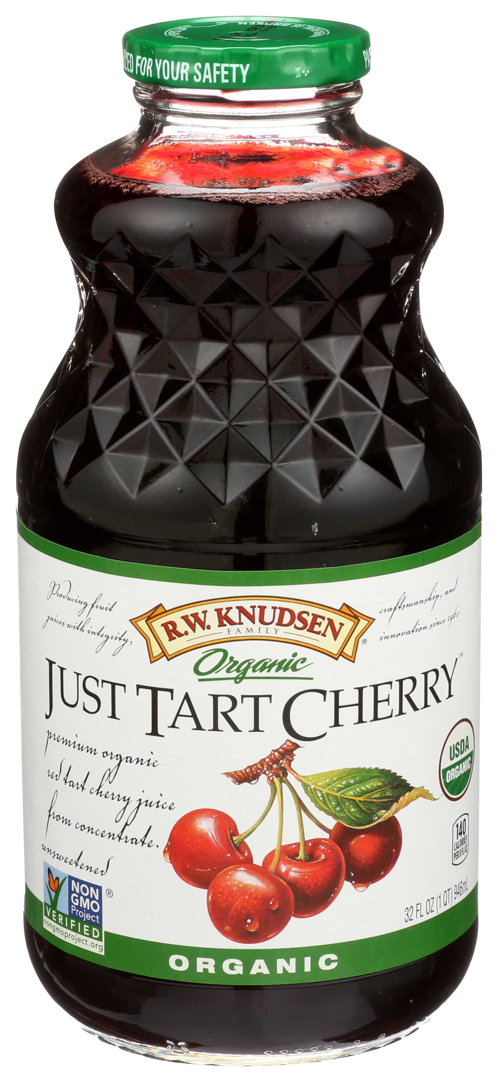 R.w. Knudsen Organic Just Tart Cherry Juice, 32 Fluid Ounce -- 6 Per Case