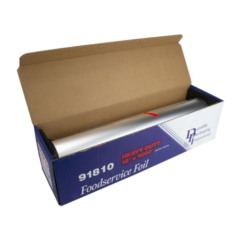 Durable Packaging Heavy Duty Foil Roll, 18 Inch X 1000 Feet