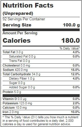 Rose Precooked Ramen Noodles, 5 Pound -- 4 Per Case