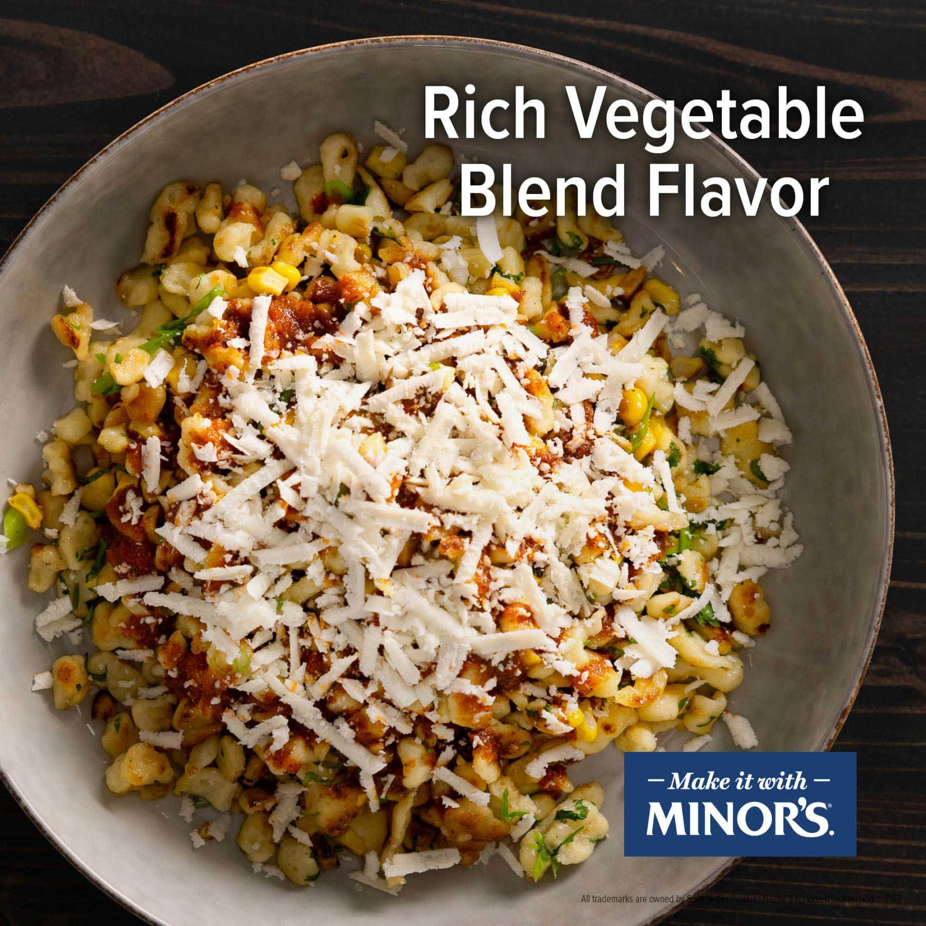 Minor's Low Sodium No Added Msg Vegetable Base, 1 Pound -- 6 Per Case