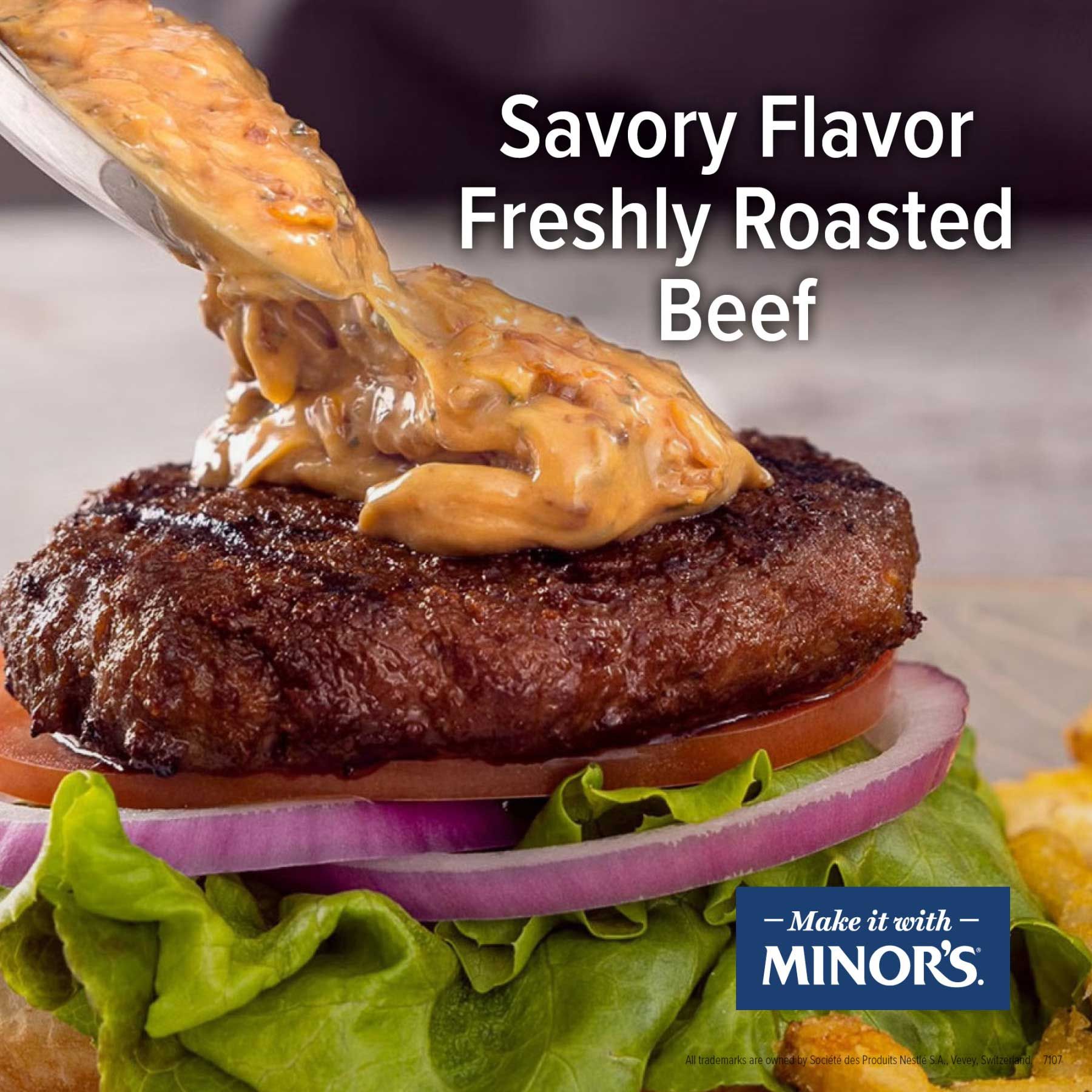 Minor's Low Sodium Beef Base, 1 Pound -- 6 Per Case