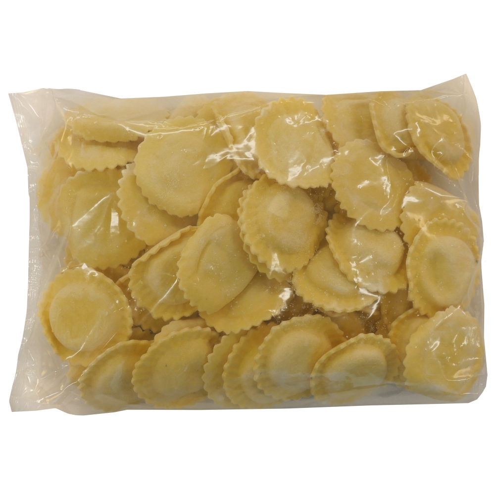Seviroli Foods Large Round 4 Cheese Ravioli Pasta, 5 Pound -- 2 per case.