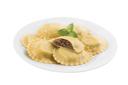 Seviroli Foods Large Round Beef Ravioli Pasta, 5 Pound -- 2 per case.