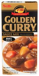 S & B Golden Curry Hot Sauce Mix, 3.2 Ounce -- 12 per case