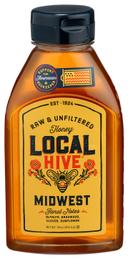 Local Hive Raw and Unfiltered Midwest Honey, 16 Ounce -- 6 per case