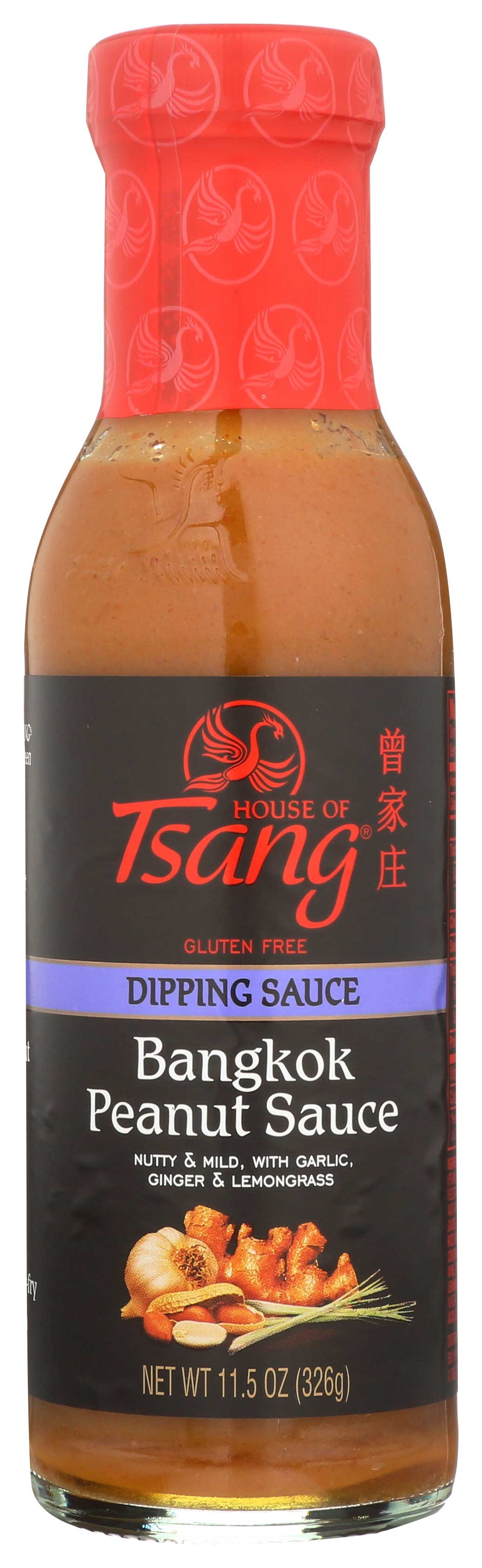 House Of Tsang Bangkok Peanut Sauce. - 11.5 ounce -- 6 per case.