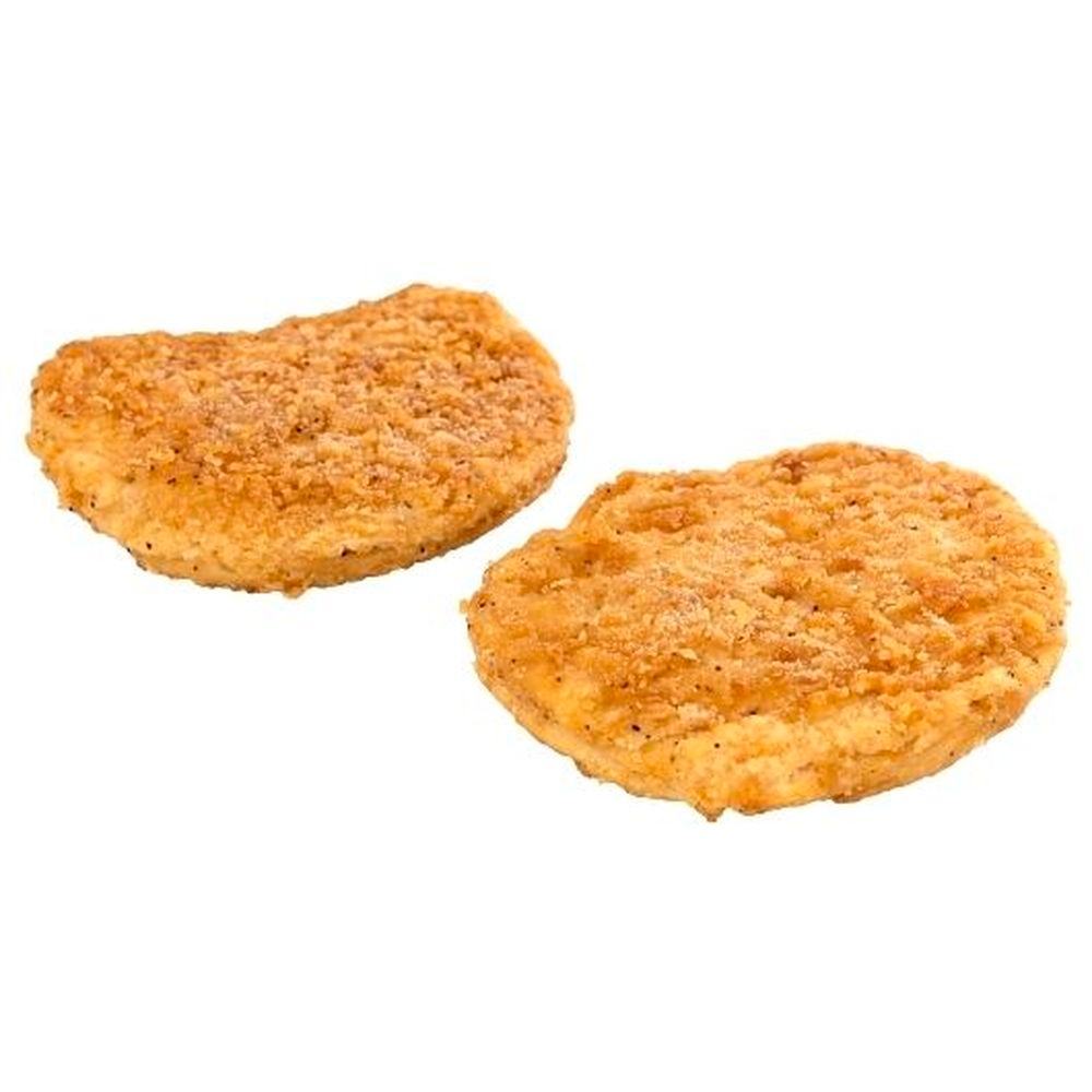 Foster Farms Whole Grain No Antibiotics Ever White/Dark Meat Chicken Patty, 5 Pound -- 6 per case