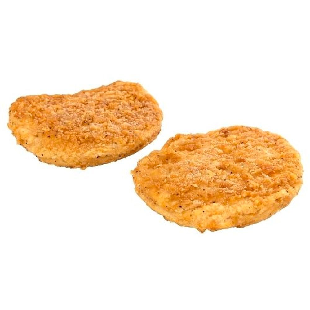 Foster Farms Whole Grain No Antibiotics Ever White/dark Meat Chicken Patty, 5 Pound -- 6 Per Case