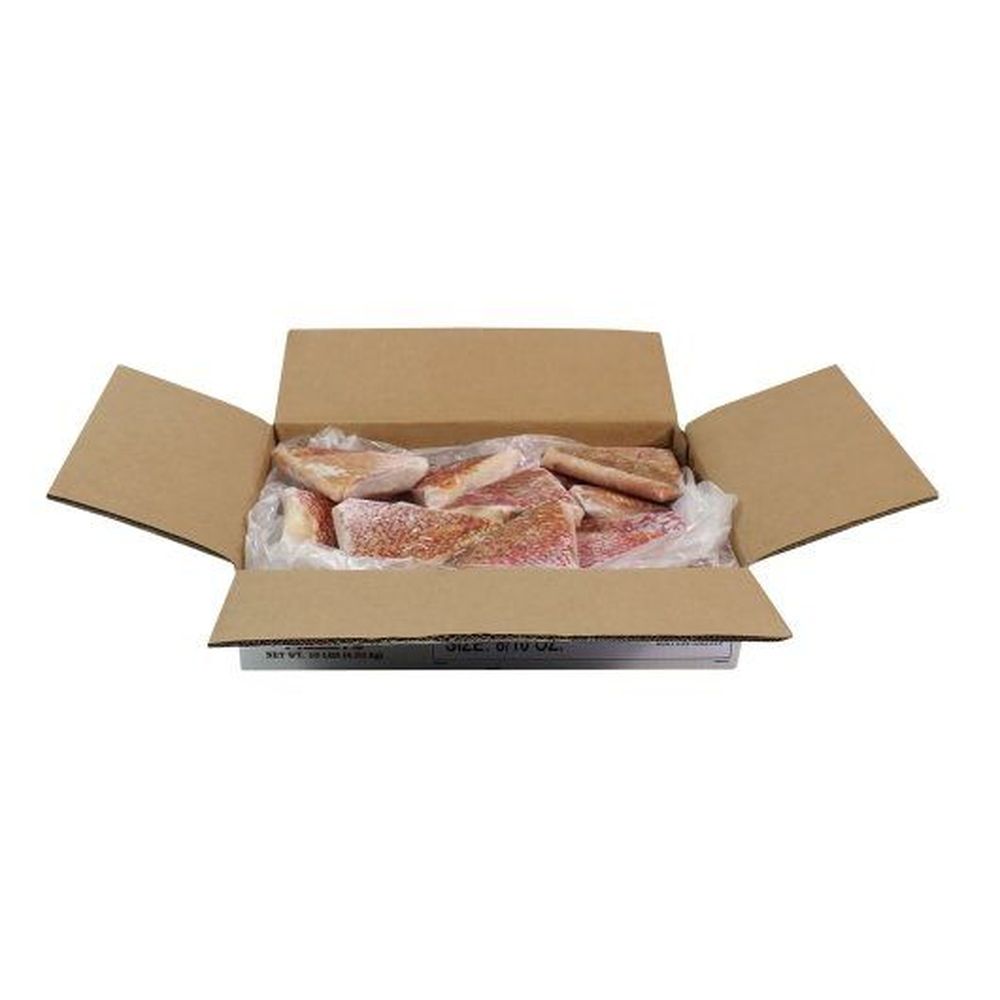 Sea Best 8-10 Ounce Skin On Boneless Snapper Portions, 10 Pound