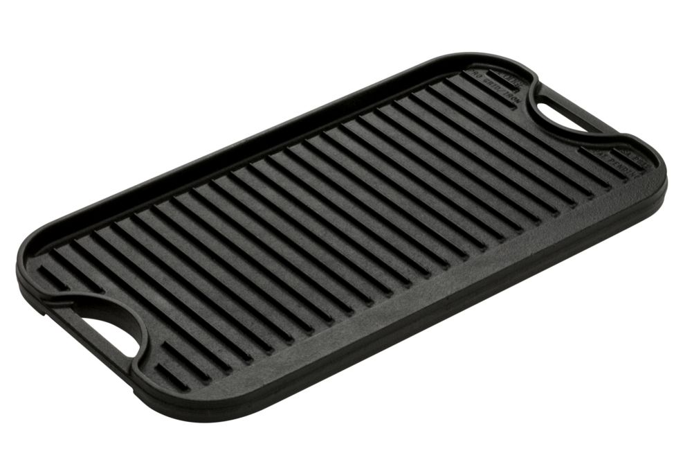 Lodge Cast Iron Reversible Grill Griddle, 20 X 10.44 Inch