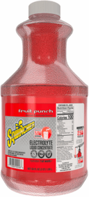 Sqwincher Fruit Punch Liquid Concentrate, 64 Fluid Ounce -- 6 per case.