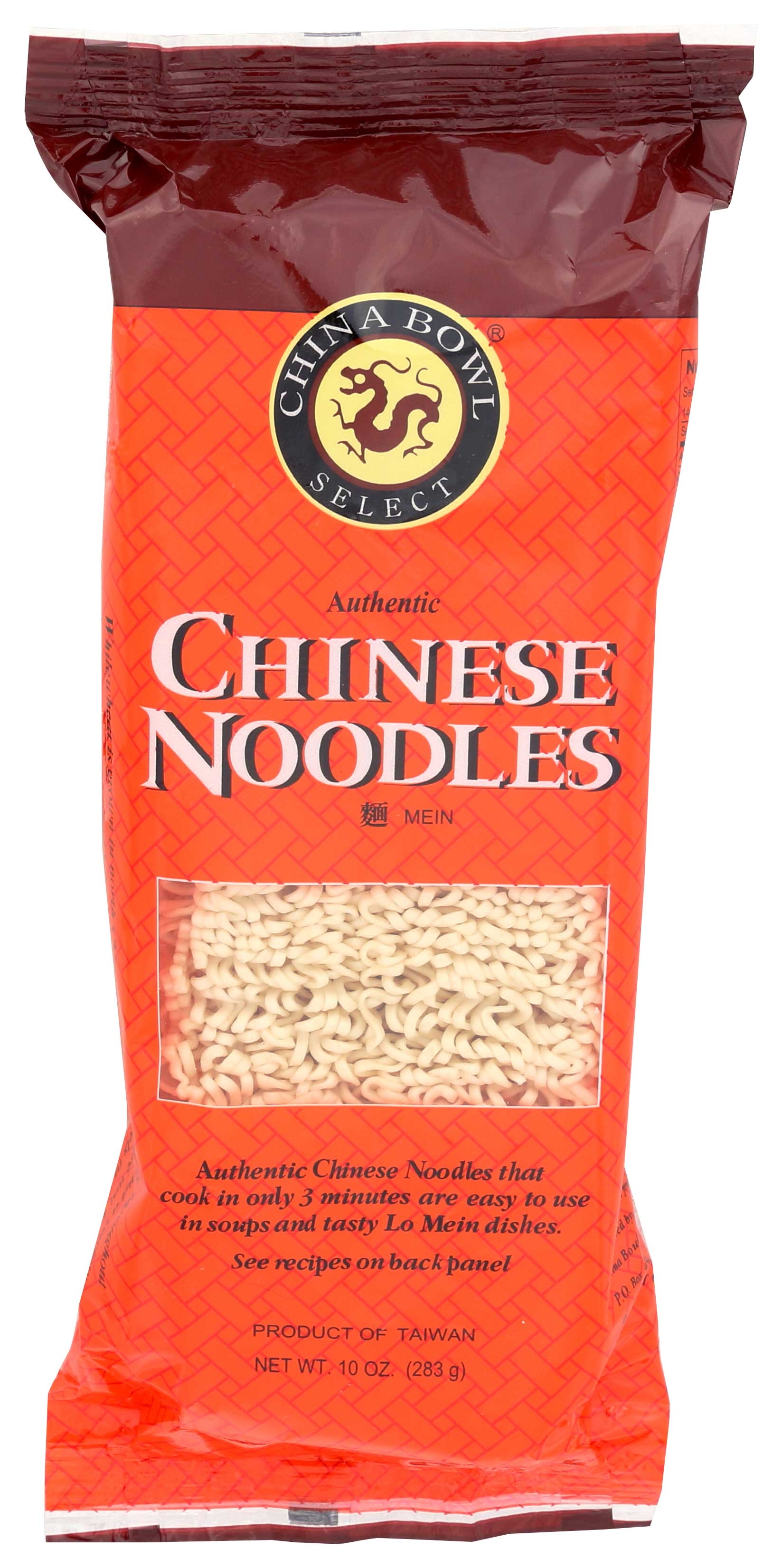 China Bowl Chinese Noodles, 10 Ounce -- 6 per case