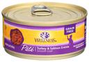 Wellness Turkey and Salmon Canned Cat Food, 5.5 Ounce -- 24 per case.