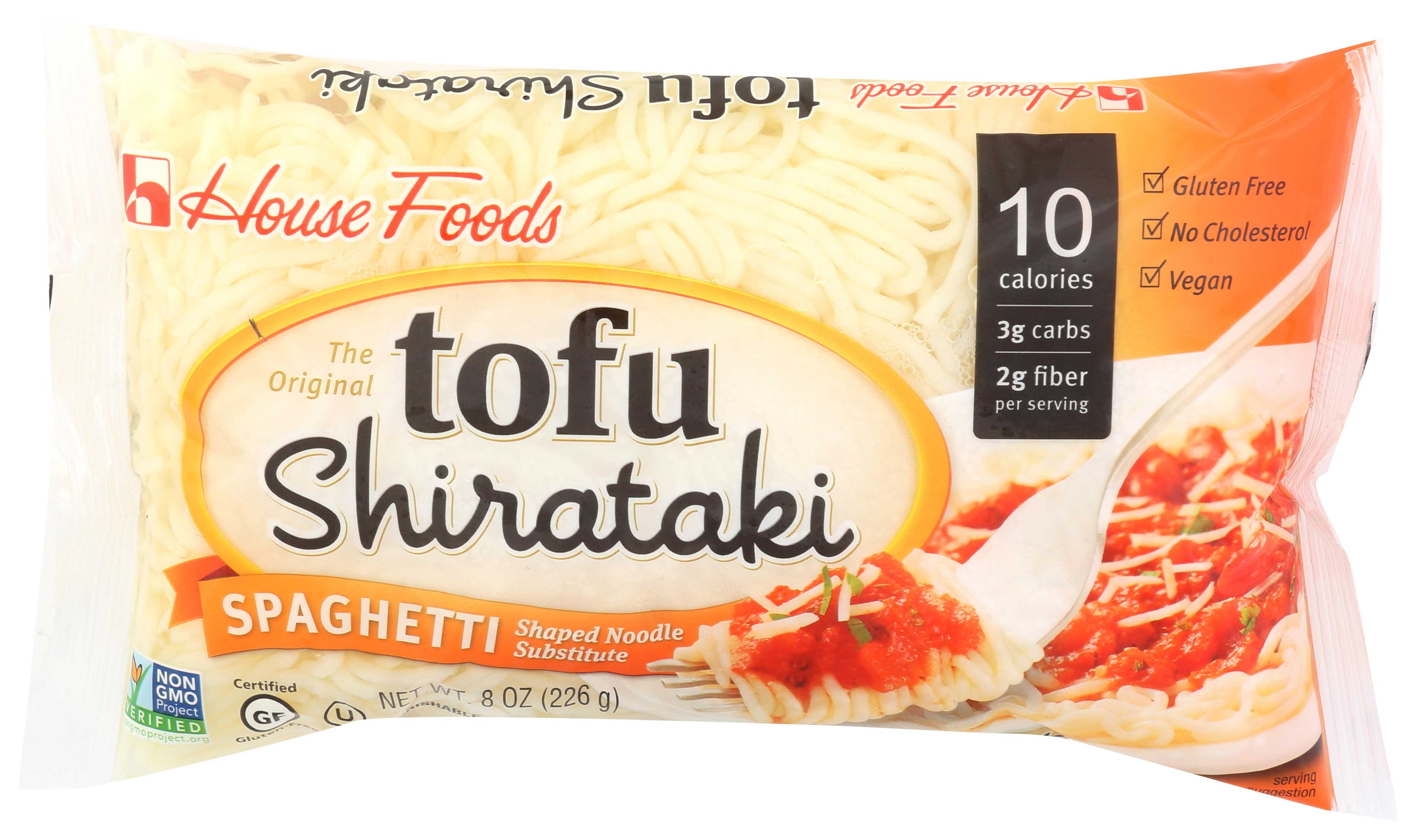 House Foods Spaghetti Shape Tofu Shirataki, 8 Ounce -- 12 per case.