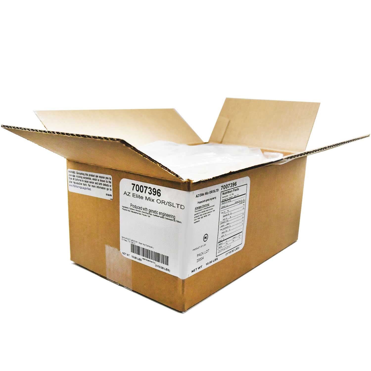 Azar Mix Elite Oil Roasted With Macadamia, 10 Pound