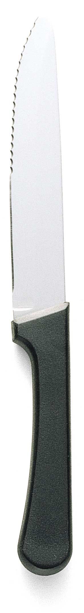 Walco The Steak Knife Collection Round Stainless Steel Blade Jumbo Knife, 5 Inch -- 12 Per Case