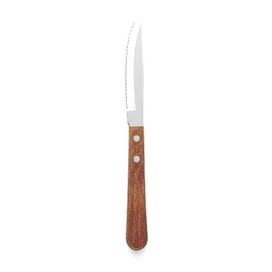 Walco Stainless Steel Blade Round Tip Knife, 3.75 Inch -- 2 Per Case