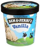 Ben and Jerrys Vanilla Ice Cream, 1 Pint -- 8 per case