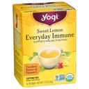 Yogi Organic Sweet Lemon Everyday Immune Tea, 16 tea bags -- 6 per case