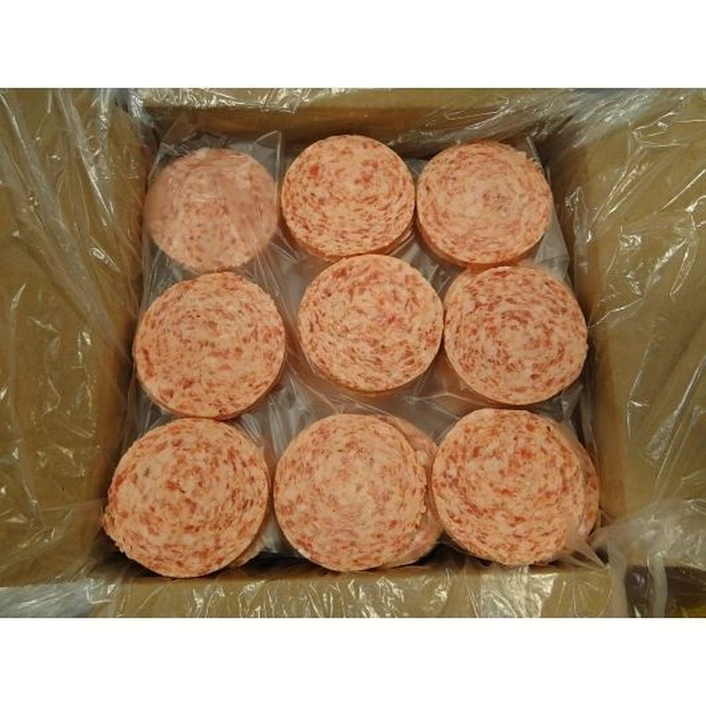 Rose Packing Raw Sliced 8:1 Pork Sausage Patties, 83 count -- 80 per case