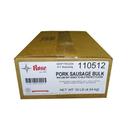 Rose Packing Seasoned Raw Pork Sausage, 10 Pound