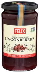 Felix Lingonberry Fruits, 14.5 Ounce -- 8 per case