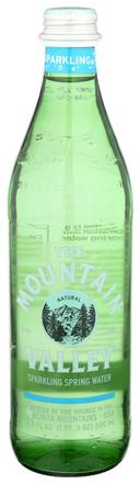 Mountain Valley Sparkling Spring Water, 16.9 Fluid Ounce -- 12 per case