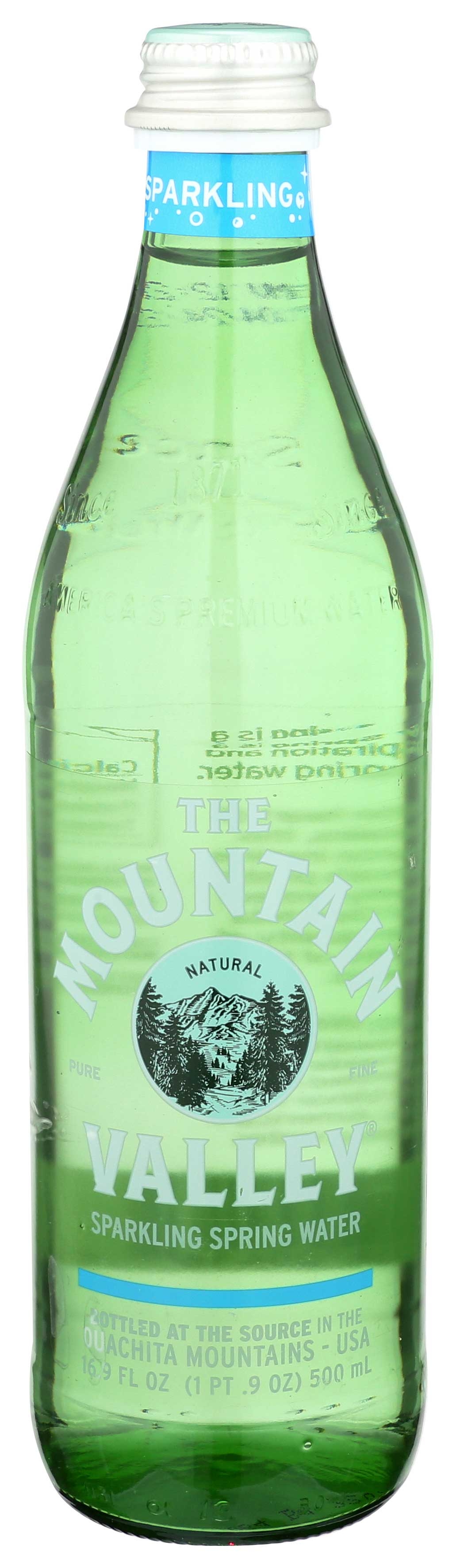 Mountain Valley Sparkling Spring Water, 16.9 Fluid Ounce -- 12 per case