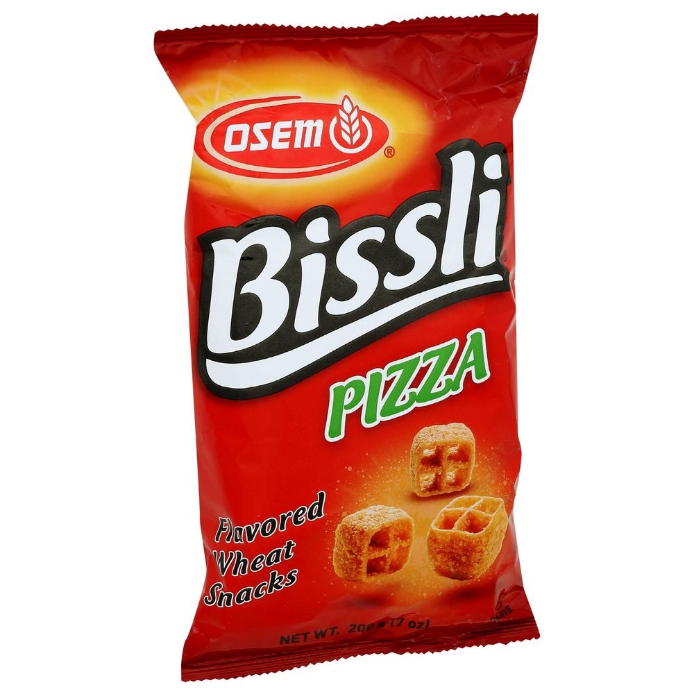 Osem Bissli Pizza Flavored Wheat Snacks, 7 Ounce -- 10 per case