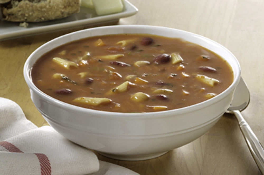 Blount Fine Foods Minestrone Soup - 4 lb. package, 4 per case