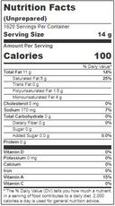 Bunge Non Hydrogenated Bakers Margarine, 50 Pound