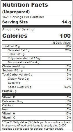 Bunge Non Hydrogenated Bakers Margarine, 50 Pound