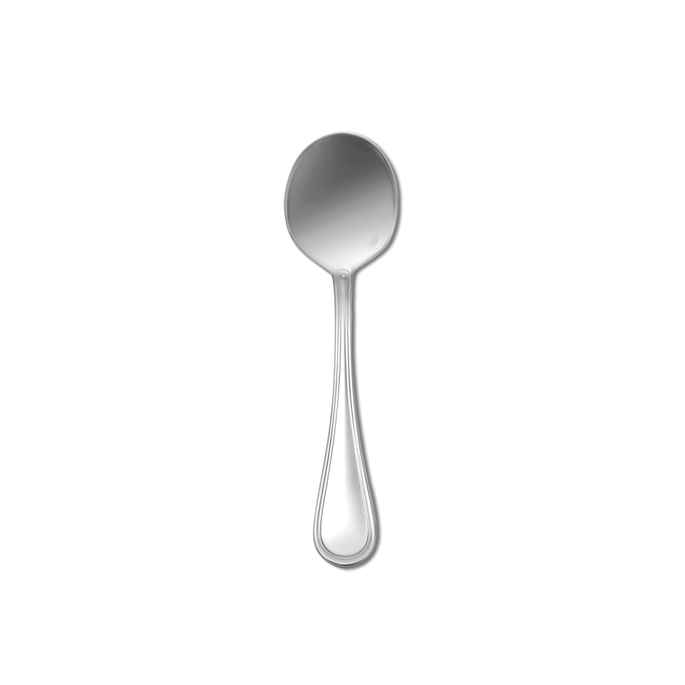 Oneida Bellini/Santandrea Round Bowl Soup Spoon Pack -- 12 Per Case