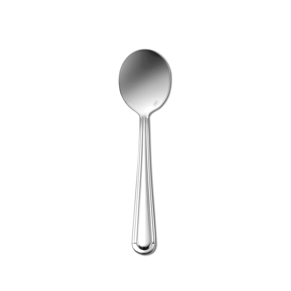 Santandrea 5-Star 6.5 Inch Round Bowl Soup Spoon - Verdi Stainless Steel Pattern -- 12 Per Case.