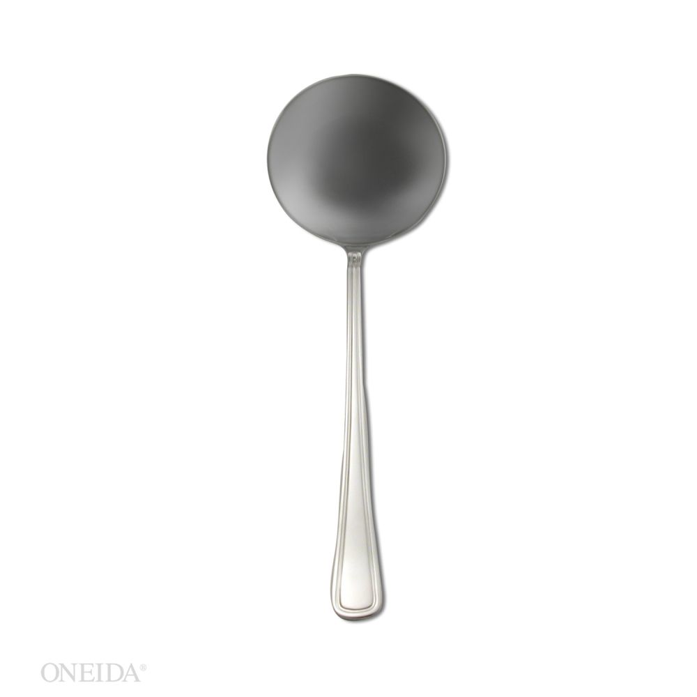 Oneida New Rim Serving Pieces, Europa Soup Ladle, 2 Ounce -- 12 Per Case
