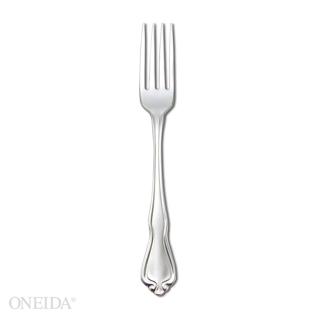 Oneida Croydon Silverplate Dinner Fork, 7.375 inch Length -- 36 per case.
