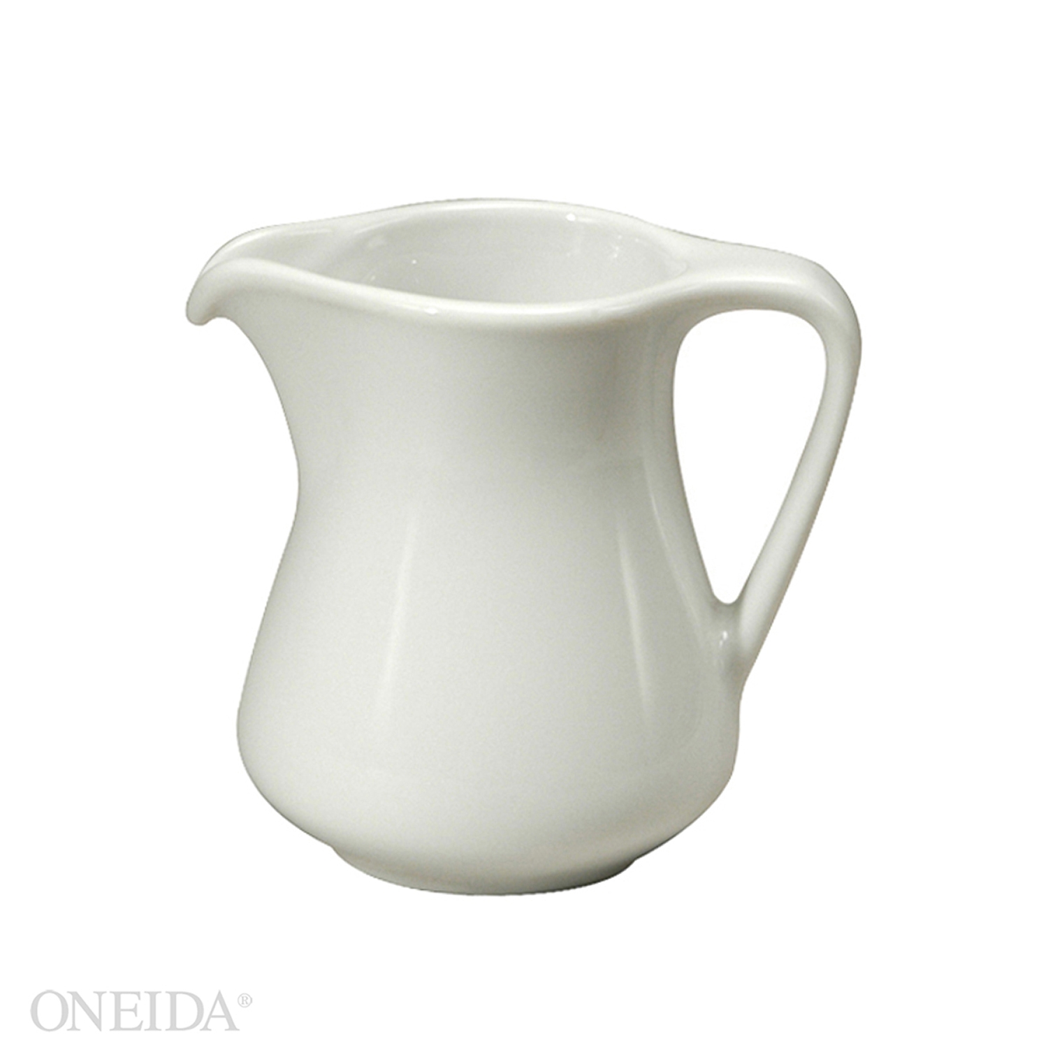 Oneida Sant Andrea Royale Bright White Porcelain Creamer, 6.5 Ounce -- 36 per case.