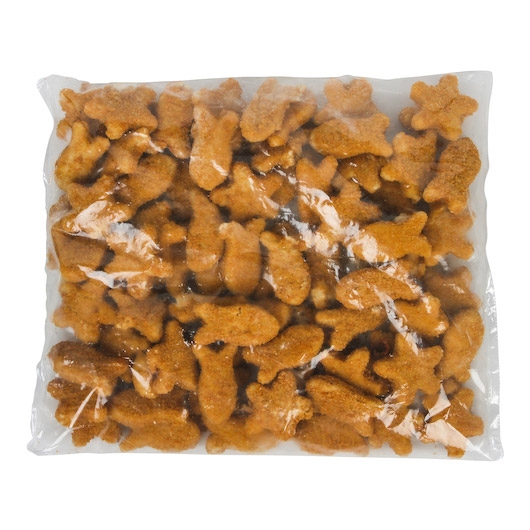 SeaFit Star and Fish Shaped Breaded Fish Nugget, 1 Ounce of 155-160 Pieces, 10 Pound.