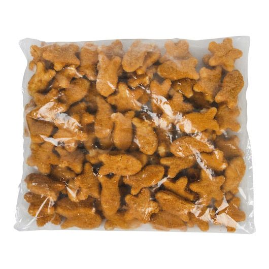 High Liner 1 Ounce Seafit Pre-cooked Whole Grain Breaded Fish & Star Shapes, 5 Pound -- 2 Per Case