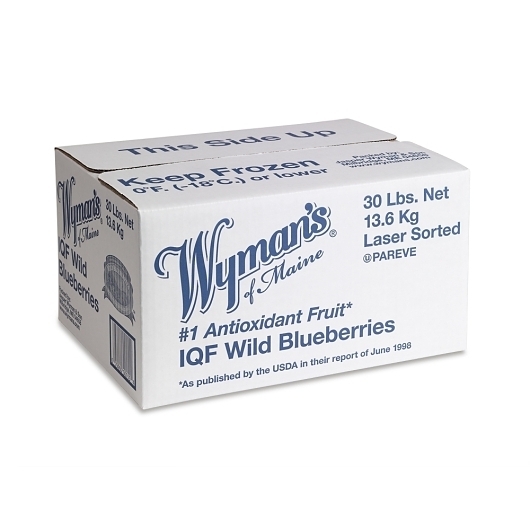 Wyman's Wild Blueberries, 30 Pound