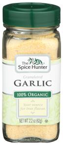 The Spice Hunter Organic Granulated Garlic, 2.2 Ounce -- 6 per case