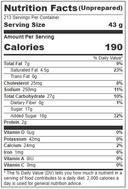 Hopes Gourmet Salted Caramel Churro Cookie Dough, 1.5 Ounce -- 213 per case