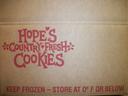 Hopes Cookies Gourmet All Butter Triple Chocolate Cookie Dough, 2 Ounce -- 160 per case