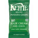 Kettle Foods Sour Cream Onion and Chive Potato Chips, 5 Ounce -- 15 per case.