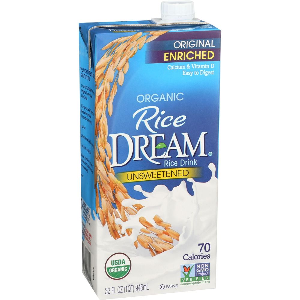 Rice Dream Ricemilk Original With Calcium & Vitamin D, 32 Ounce -- 12 Per Case